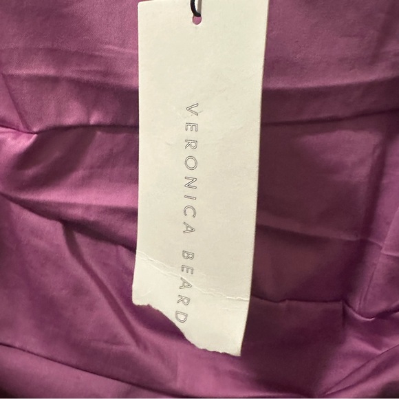NWT Veronica Beard Kayla Purple Top reg $348 size 8 - Picture 8 of 10